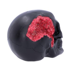 Geode Skull Red 17cm