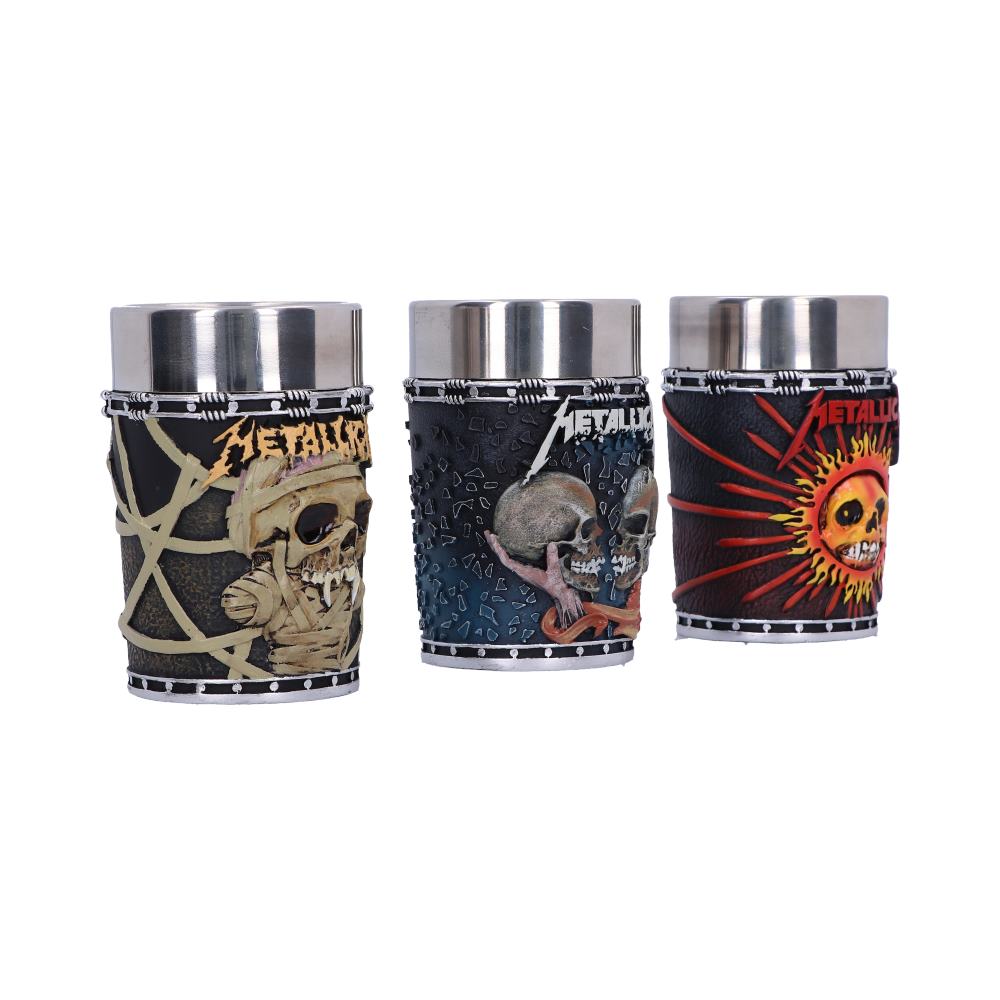 Metallica Shot Glass set 8.5cm