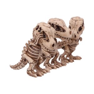 Three Wise Tyrannosaurus Rex Skeletons 9.3cm