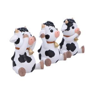 Three Wise Cows 9cm