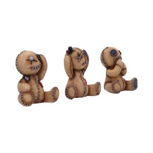 Three Wise Voodoo Dolls