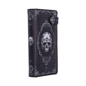 Baroque Skull Embossed Purse