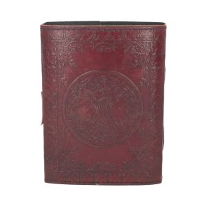 Tree Of Life Leather Journal w/lock 15 x 21cm