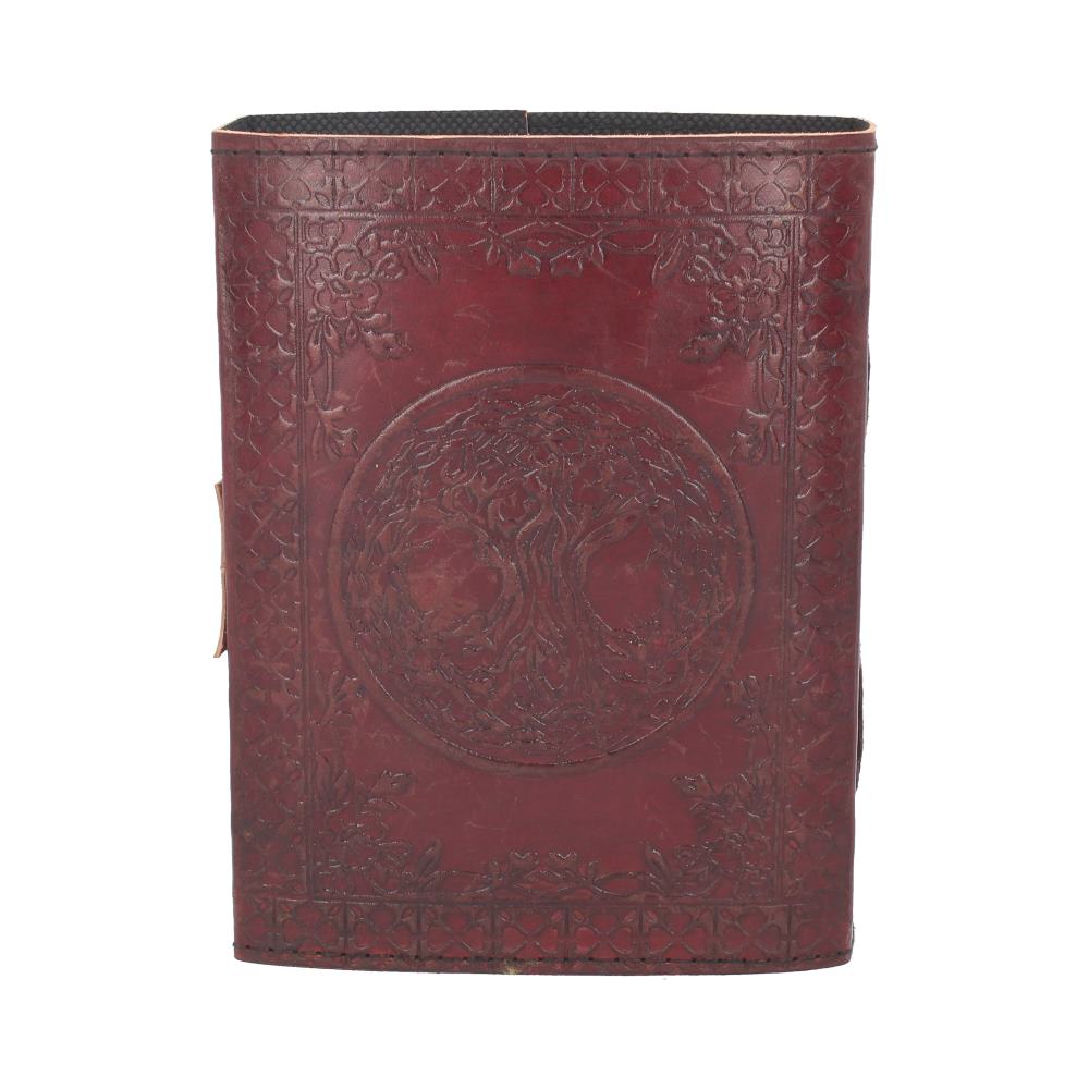 Tree Of Life Leather Journal w/lock 15 x 21cm