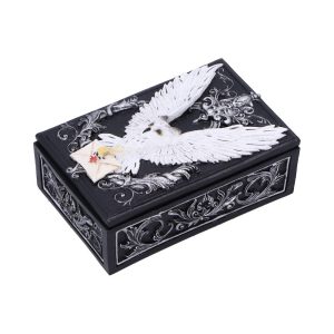 Owl Messenger Box 14cm