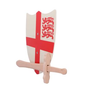 St. George Shield 35cm & Wooden Sword 34cm